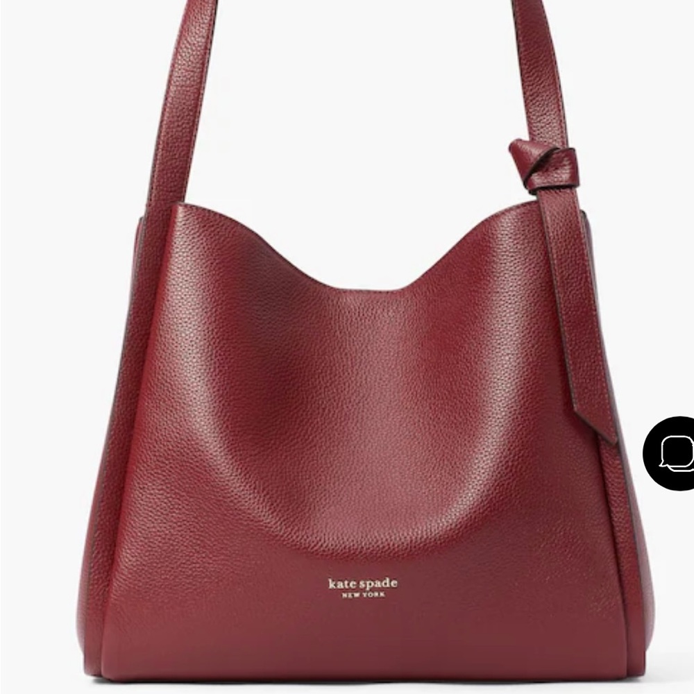 Kate Spade Knott Pebbled Leather shoulder bag